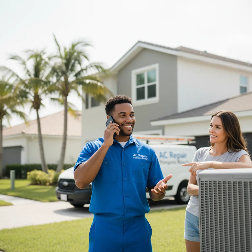 AC Repair Pompano Beach customer support in East Bernstadt